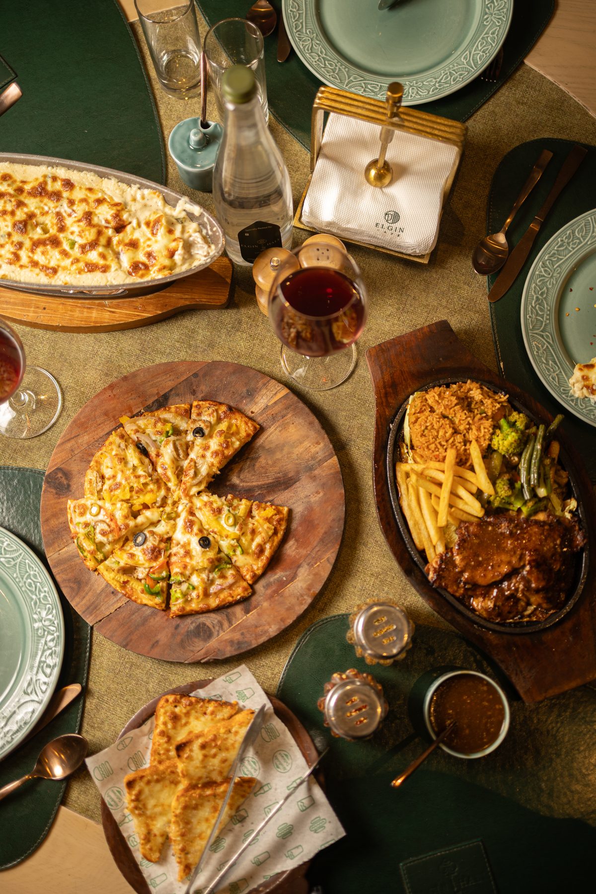The chef's spread